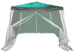 Záhradný pavilón 2,4x2,4x2,5 m biela