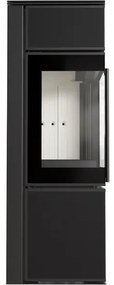 Kratki krbové kachle TORA/S, 8 kW, Ø 150