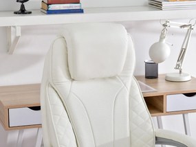 Kreslo Hamilton (biela + sivá). Akcia -22%. Vlastná spoľahlivá doprava až k Vám domov. 1109940