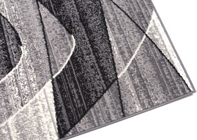 TA Koberec K858A DARK GRAY CHEAP PP CRM Sivý Obdĺžnikový Rozmer: 120x170 cm