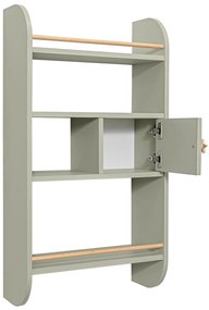 Bellamy Zelená detská polica RAINBOW SAGE