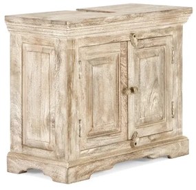 furniture-nabytek.cz - Masívna spodná drezu skriňa Patina Mango, lakovaná, prírodná – 73×33×61 cm