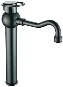 WF Industrial vysoká umývadlová batéria bez výpuste olejom pogumovaný bronz SIKOBWFS285