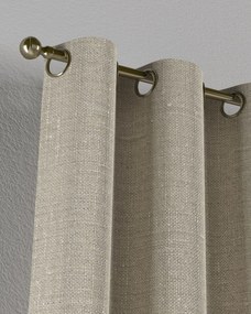 Záves s kolieskami farba produktu béžová látka polopriehľadný, zapletaná, ľanová