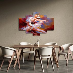 Obraz - Baletka, maľba (150x105 cm)