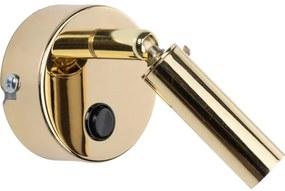 Nástenné bodové svietidlo ENZO 1xG9/8W/230V zlatá