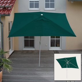 Slnečník N23 2x3m polyester/hliník - zelená