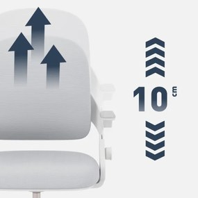 Detská otočná stolička Mark Adler Junior 4.3 sivá