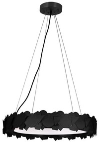 LED Luster na lanku SOHO 1xLED/24W/230V čierna