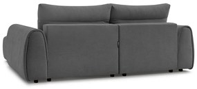 Sivá rohová pohovka Aden – Bobochic Paris