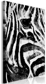 Artgeist Obraz - Striped Nature (1 Part) Vertical Veľkosť: 60x90, Verzia: Na talianskom plátne