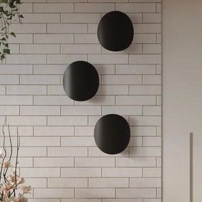 Sollux SL.0935 - Nástenné svietidlo SENSES 2xG9/40W/230V čierna