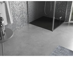 Mexen Otto, SMC štvorcová sprchová vanička 70 x 70 cm, čierna, 4N707070