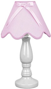 Candellux LOLA Stolná lampa 1X40W E14 Pink 41-04703