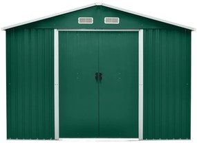 Záhradný domček BestBerg ZDB-7Z / 7,2 m² / 301 x 238 x 214 cm / zelený
