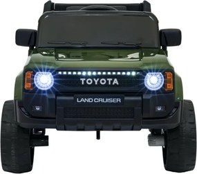 Elektrické autíčko Toyota Land Cruiser PRADO zelené
