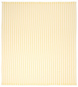 Plážová osuška 200x200 cm Beach Sunny Yellow