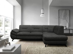 XXXLutz ROHOVÁ SEDAČKA, textil, tmavosivá MID.YOU - Sedačky - 001574006910