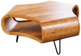 Konferenčný stolík ORGANIC LIVING 90 cm akáciové drevo