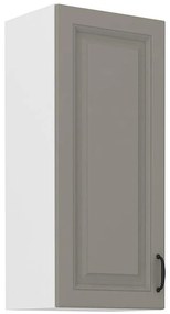 Kuchynská skrinka Stilo claygrey/biely 40g/90 1f