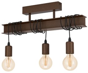 Eglo 43522 - Prisadený luster TOWNSHEND 3xE27/60W/230V