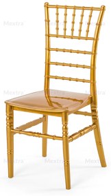 Banketová stolička Tiffany zlatá