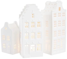 AMSTERDAM Keramický svietnik na čajovú sviečku 17 cm
