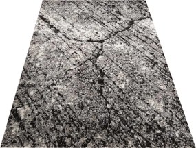 DY Sivý koberec s mramorovým vzorom Panamero 04 Rozmer: 60x100 cm