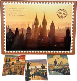 ARÔME Premium gift collection - English Breakfast, Citrón a mäta, Jablko a škorica