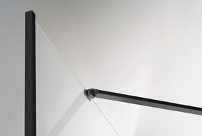 Polysan Polysan, Zoom Line Black obdĺžniková sprchová zástena 1000x800mm L/P varianta, ZL1310BZL3280B