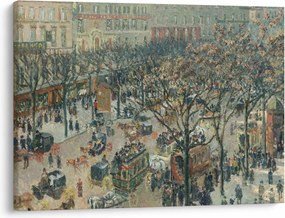 Obraz - Camille Pissarro, Boulevard des Italiens, Morning, Sunlight, reprodukcia (70x50 cm)
