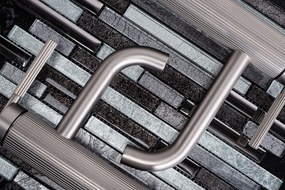 Rea Argon, vysoká umývadlová batéria h-295, brúsená oceľ, REA-B6450