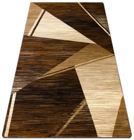 Koberec ROYAL HE397 geometrický, hnedý / béžový