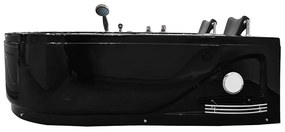 M-SPA - Pravá kúpeľňová vaňa s hydromasážou TURBO PLUS SPA 180 x 120 x 54 cm