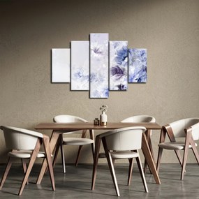 Obraz - Kvety, textúrovaná maľba (150x105 cm)