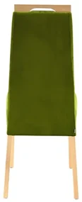 Velúrová stolička JOEL olivová