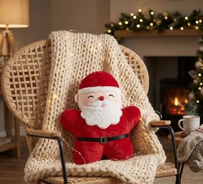Dekoratívny vianočný vankúš Santa Claus - 35*5*45 cm