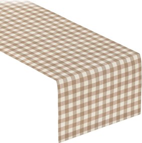 Štóla na stôl farba produktu béžová látka vzorované