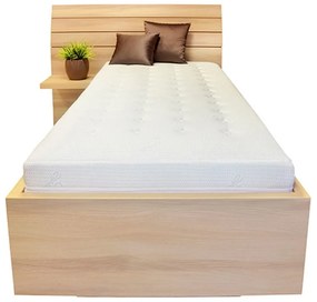 Ahorn SALINA - jednolôžková posteľ so širokým čelom 80 x 190 cm, lamino
