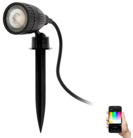 Eglo 98052 - LED RGB Vonkajšia lampa NEMA-C 1xGU10/5W/230V IP44