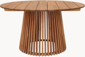 Okrúhly záhradný stôl z tíkového dreva Lorca, Ø 120 cm