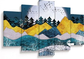 Obraz - Polárna krajina (150x105 cm)