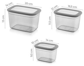 Dózy na potraviny v súprave 3 ks – Hermia