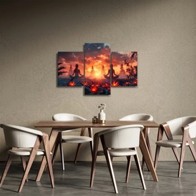 Obraz - Jóga v prírode (90x60 cm)