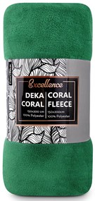 Carbotex Deka mikroplyš zelená, 150 x 200 cm