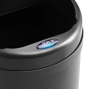 InternetovaZahrada Odpadkový kôš na snímač – 56 litrov čierny