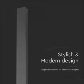 LED Vonkajšie nástenné svietidlo LED/10W/230V 3000K IP65 antracit