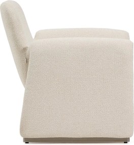 Béžové ženilkové kreslo Melvia – Kave Home