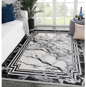 Koberec TULS 51210 Marmur antracit