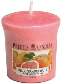 Price´s FRAGRANCE votivná sviečka Ružový grapefruit - horenie 15h